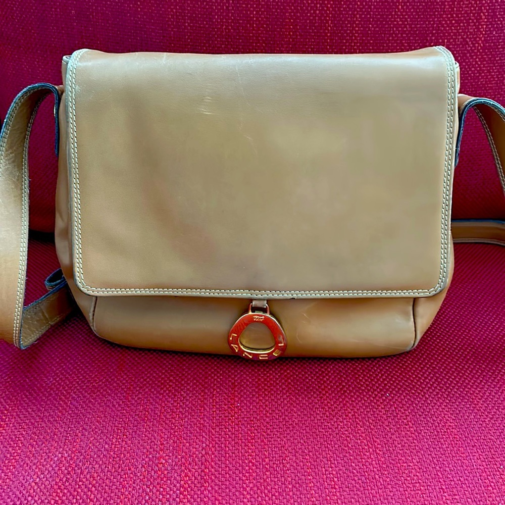 Lancel leather crossbody bag